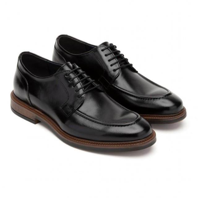RAYMONT LEATHER SHOES BLACK