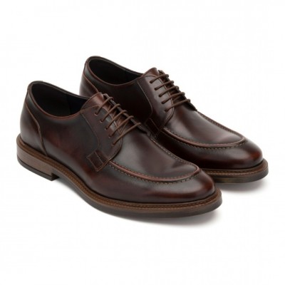 RAYMONT LEATHER SHOES BROWN
