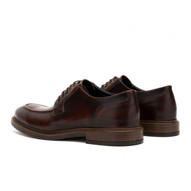 RAYMONT LEATHER SHOES BROWN