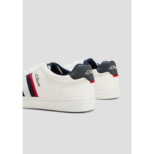 S.OLIVER Ανδρικά Sneaker Λευκά