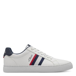 S.OLIVER Ανδρικά Sneaker Λευκά S.OLIVER Ανδρικά Sneaker Λευκά