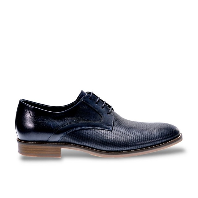 DAMIANI MENS LEATHER SHOES BLUE