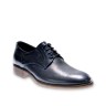 DAMIANI MENS LEATHER SHOES BLUE