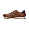 BUGATTI LEATHER SNEAKERS COGNAC