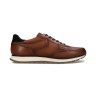 BUGATTI LEATHER SNEAKERS COGNAC