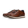 BUGATTI LEATHER SNEAKERS COGNAC