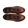 BUGATTI LEATHER SNEAKERS COGNAC