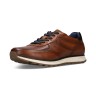 BUGATTI LEATHER SNEAKERS COGNAC