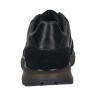 BUGATTI LEATHER SNEAKERS BLACK