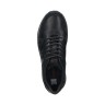 BUGATTI LEATHER SNEAKERS BLACK