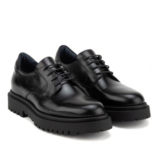 RAYMONT LEATHER SHOES BLACK
