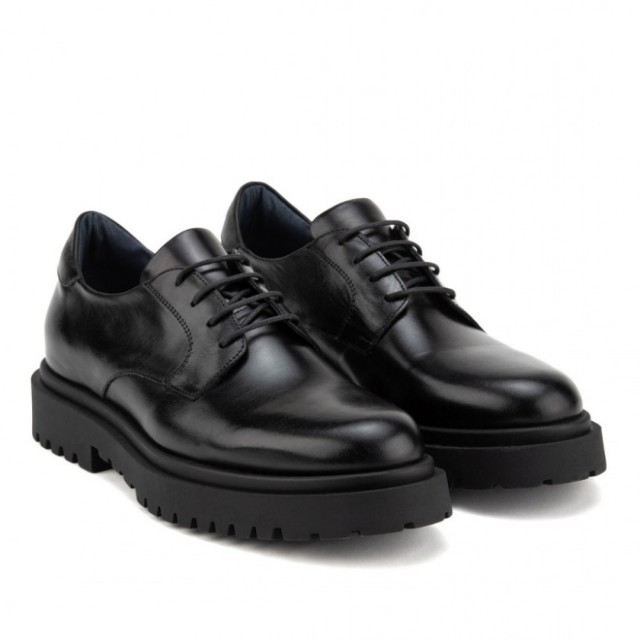 RAYMONT LEATHER SHOES BLACK