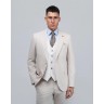 DEZIGN STRIPES SUIT BEIGE