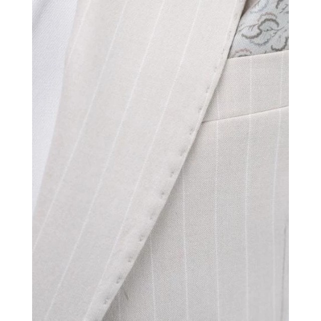 DEZIGN STRIPES SUIT BEIGE