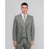 DEZIGN SUIT WITH VEST OLIVE