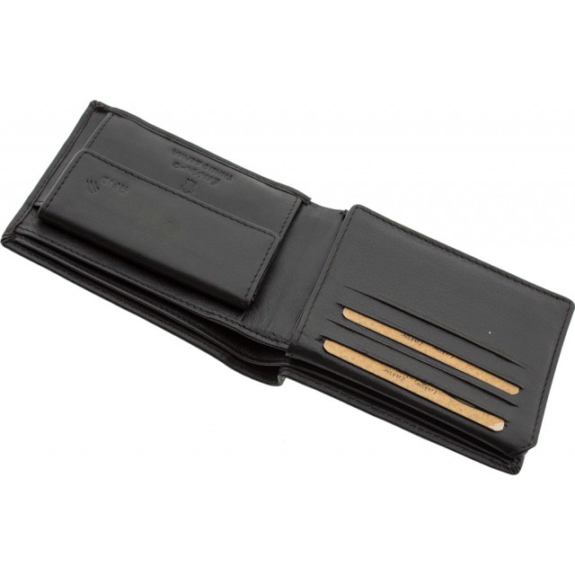 Lavor Δερμάτινο Πορτοφόλι Μαύρο