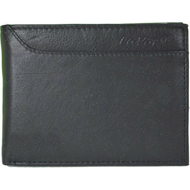 Lavor Δερμάτινο Πορτοφόλι Μαύρο