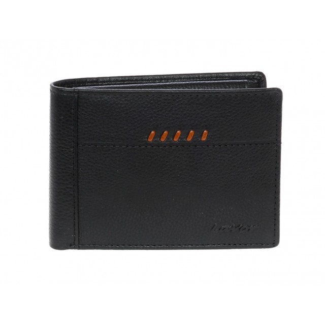 Lavor Δερμάτινο Πορτοφόλι Μαύρο