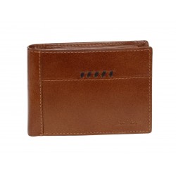 LAVOR Δερμάτινο Πορτοφόλι Κονιάκ