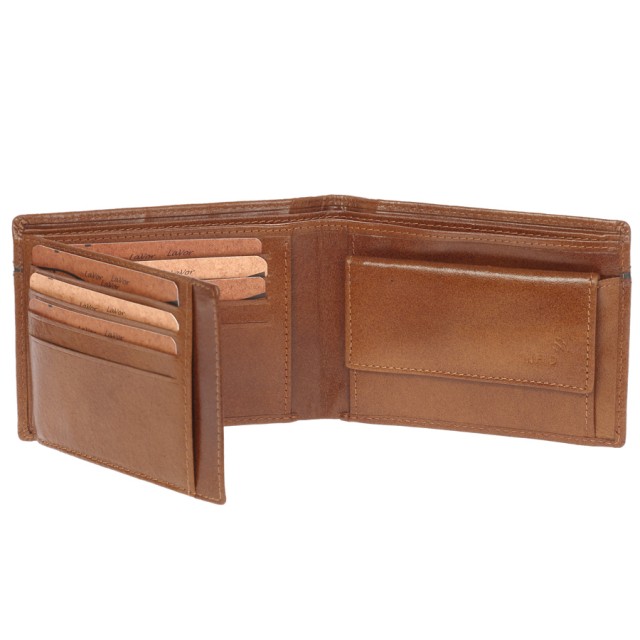 Lavor Δερμάτινο Πορτοφόλι Ταμπά