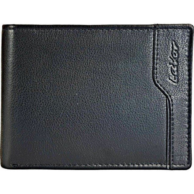 LAVOR Δερμάτινο Πορτοφόλι Μαύρο