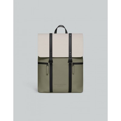 GASTON LUGA BACKPACK CLOUD CREAM / OLIVE
