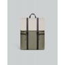 GASTON LUGA BACKPACK CLOUD CREAM / OLIVE