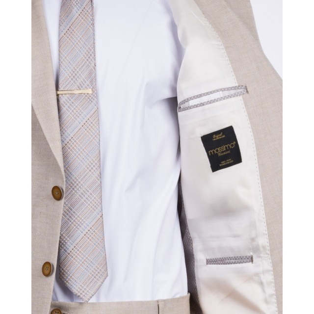 LEXTON SUIT MIX LINEN BEIGE