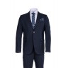 LEXTON SUIT WOOL MIX NAVY BLUE