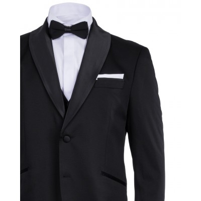 MAKIS TSELIOS SMOKING SUIT BLACK