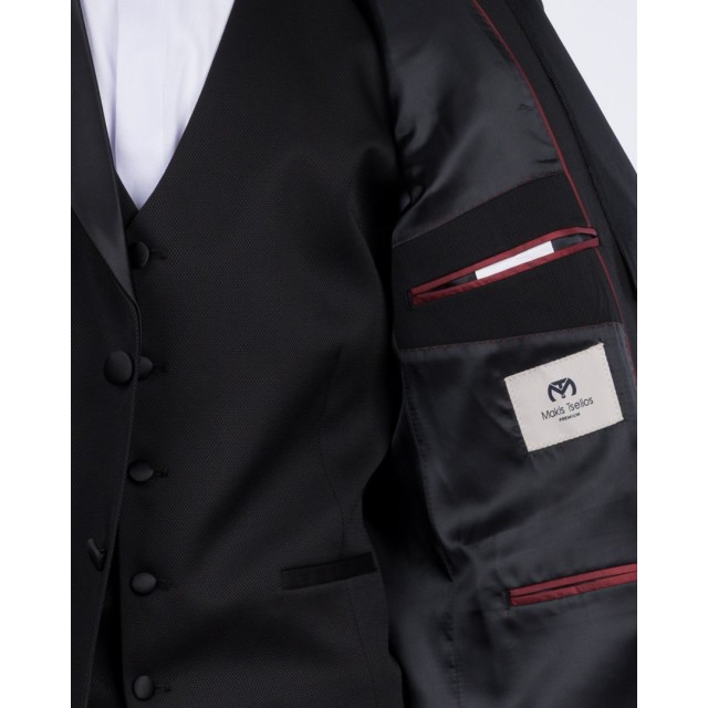 MAKIS TSELIOS SMOKING SUIT BLACK