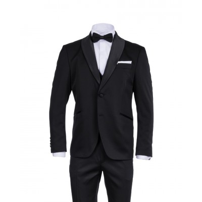 MAKIS TSELIOS SMOKING SUIT BLACK