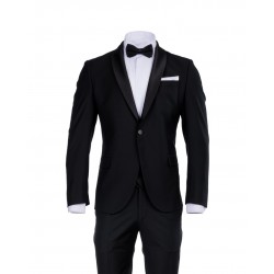 ANGELOS BRATIS ΓΑΜΠΡΙΑΤΙΚΟ SMOKING ΚΟΣΤΟΥΜΙ ΜΑΥΡΟ