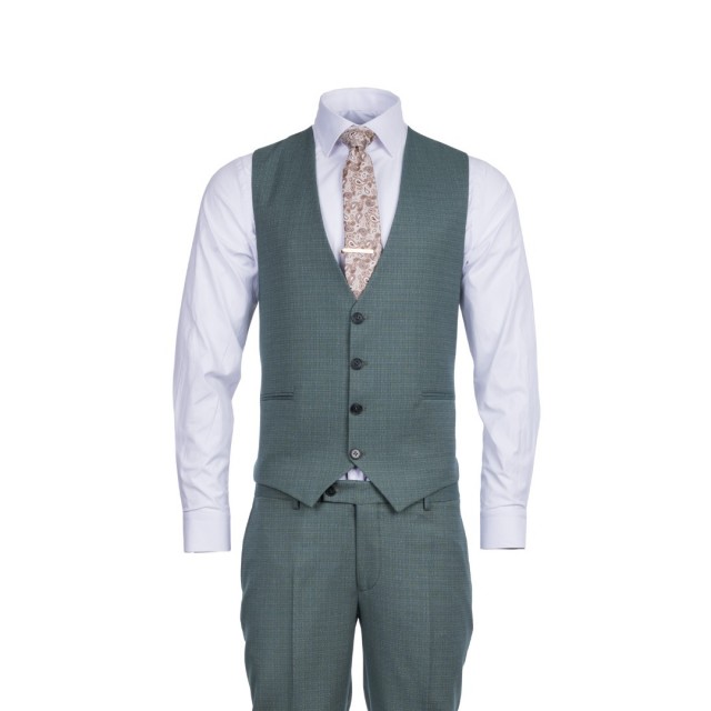 MAKIS TSELIOS SUIT WITH VEST MINT