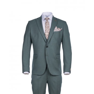 MAKIS TSELIOS SUIT WITH VEST MINT