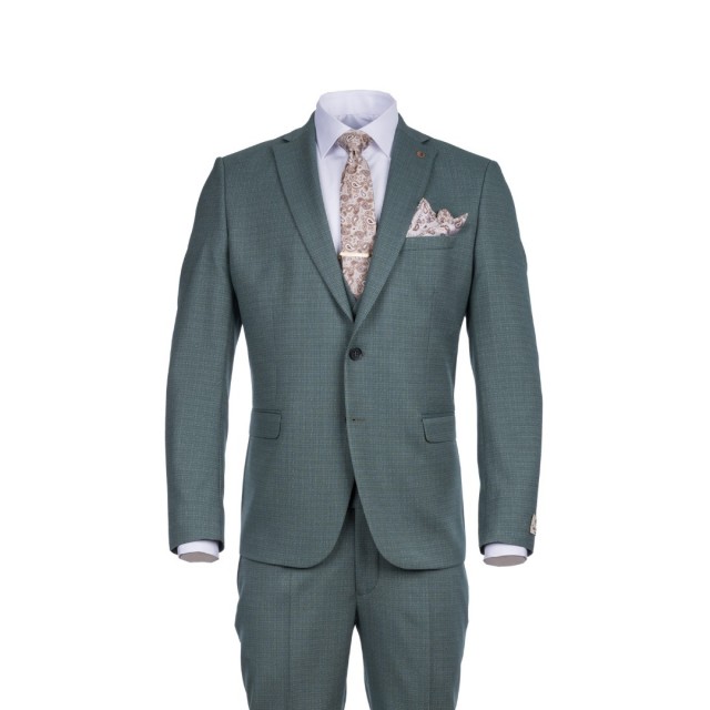 MAKIS TSELIOS SUIT WITH VEST MINT