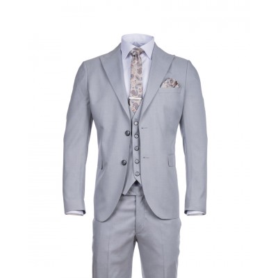 MASSIMO ΚΟΣΤΟΥΜΙ ΜΕ ΓΙΛΕΚΟ Ανοιχτό ΓΚΡΙ