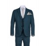 MASSIMO SUIT WITH VEST PETROL