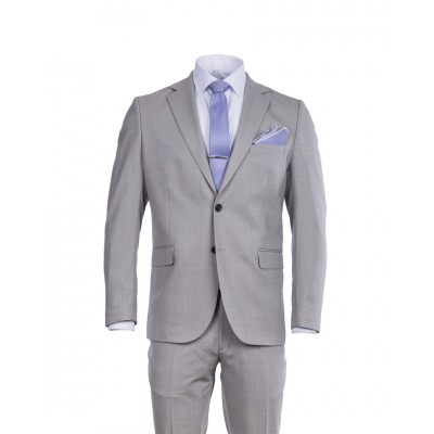 MASSIMO SUIT COOL WOOL GREY
