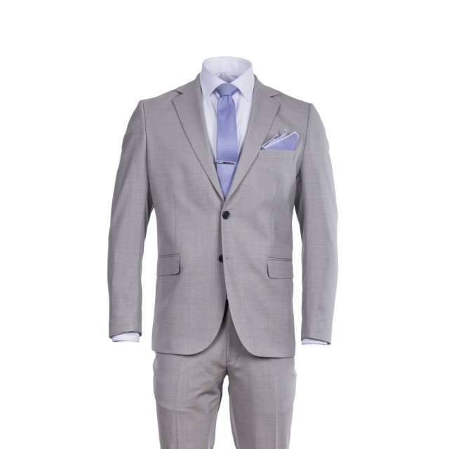 MASSIMO SUIT COOL WOOL GREY