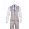 MAKIS TSELIOS SUIT WITH VEST BEIGE