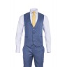 MAKIS TSELIOS SUIT WITH VEST BLUE