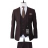 SUIT & VEST BORDEAUX D'ZINE 