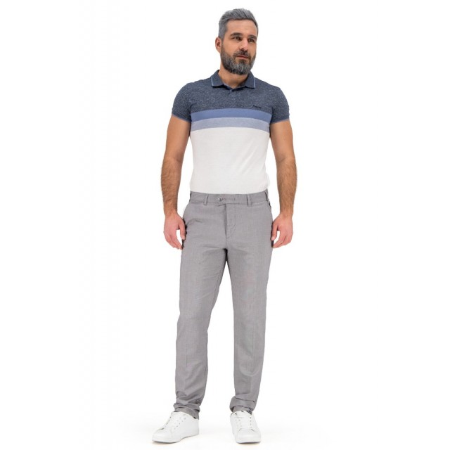 BRUHL Chino Παντελόνι Γκρί