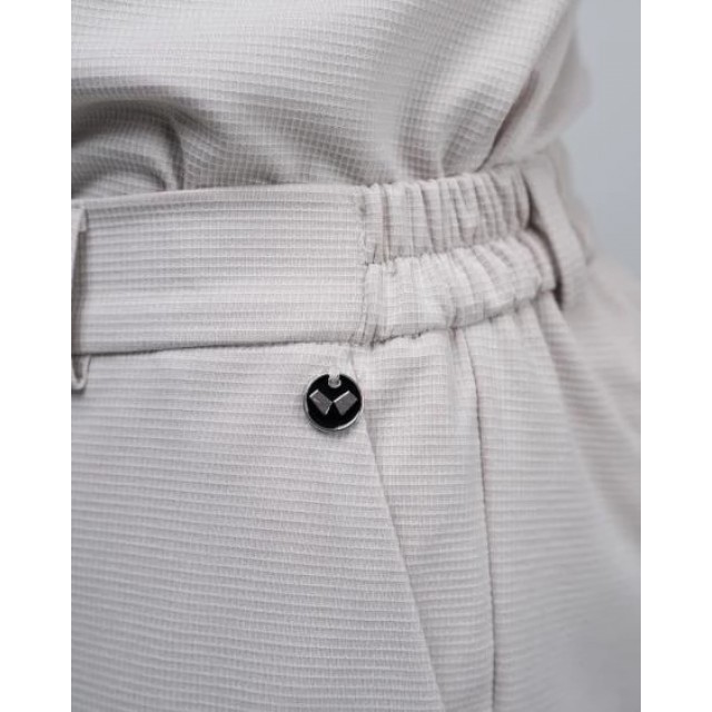 DEZIGN TROUSER WAFFLE BEIGE