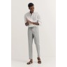 BUGATTI PANTS COTTON LINEN MIX DARK GREY