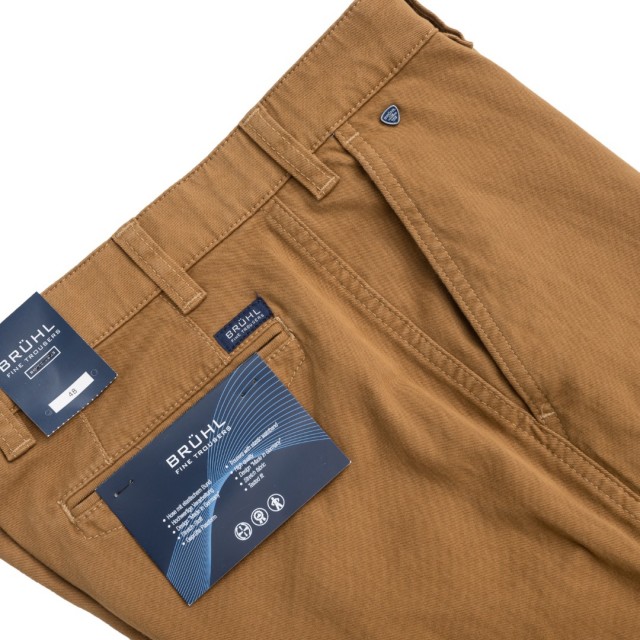 Παντελόνι Κάμελ CHINO BRUHL 