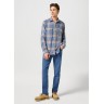 WRANGLER TEXAS SLIM DENIM BLUE