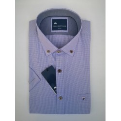 FRANK BARRYMORE Πουκάμισο Καρό Λιλά