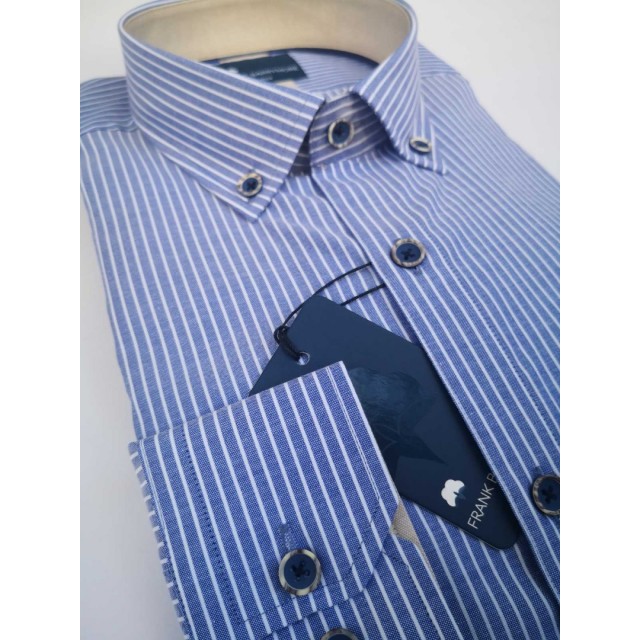 FRANK BARRYMORE  Πουκάμισο Ριγέ Ράφ 